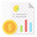 Relatório de mercado  Ícone