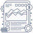 Relatório de negócios  Ícone