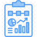 Relatório de negócios  Ícone