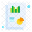 Relatório de negócios  Ícone