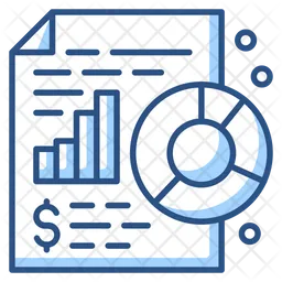 Relatório de negócios  Ícone
