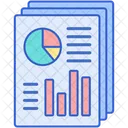 Relatório de negócios  Ícone