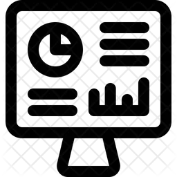 Relatório de negócios  Ícone
