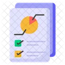 Relatório de negócios  Ícone