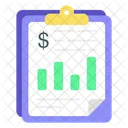 Relatorio De Negocios Relatorio Financeiro Negocios E Financas Ícone