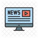 Relatorio De Noticias Ícone