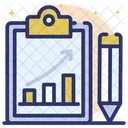 Relatorio Orcamentario Grafico Orcamentario Documento Orcamentario Icon