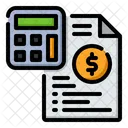 Relatório de orçamento  Icon