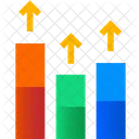 Relatorio De Progresso Grafico De Crescimento Analises Icon