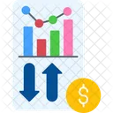 Relatorio De Vendas Resumo De Receita Analise De Desempenho Ícone