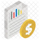 Relatorio De Vendas Relatorio Financeiro Infografico De Vendas Icon