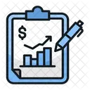 Analise Grafico Estatisticas Ícone