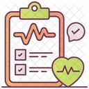 Relatório de ecg  Ícone