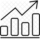 Relatorio Financeiro Grafico De Barras Grafico De Barras Ícone
