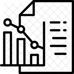 Relatório financeiro  Ícone