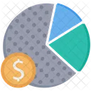 Diagrama Dinheiro Dinheiro Ícone