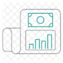 Grafico Relatorio Negocios Ícone