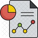 Relatorio Financeiro Relatorio Financas Ícone
