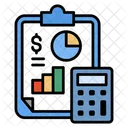 Financas Gestao Financeira Relatorio De Negocios Icon