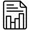 Relatorio Grafico Visualizacao De Dados Diagrama De Frequencia Ícone
