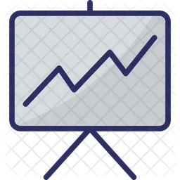 Relatório gráfico  Ícone