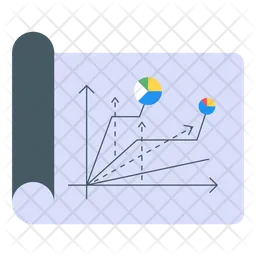 Relatório gráfico  Ícone