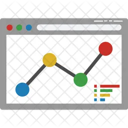 Relatório gráfico  Ícone