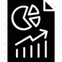 Relatorio Relatorio Grafico Relatorio De Negocios Icon