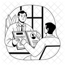 Relatorio Revisao Anual Desempenho Icon