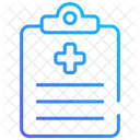 Relatorio Medico Medico Cuidados De Saude Ícone