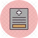 Relatório médico  Icon