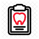 Relatorio Odontologico Grafico Odontologico Registro Odontologico Icon