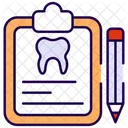 Relatorio Odontologico Odontologico Dente Ícone