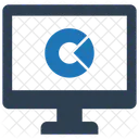 Analise Computador Monitoramento Ícone