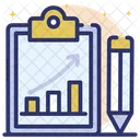 Relatorio Orcamentario Grafico Orcamentario Documento Orcamentario Ícone