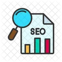 Relatorio De SEO Relatorio Analise Ícone