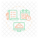 Relatórios de planejamento  Ícone