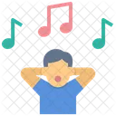 Relax Sing Happiness Icon