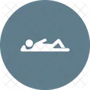 Relax Lying Down Icon