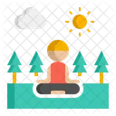 Relax Spa Exercise Icon
