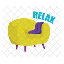 Relax Relaxing Sofa Icon