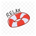 Relax Summer Holiday Icon