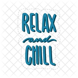 Relax and chill  Icon