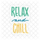 Relax And Chill Chill Out Relax Icon