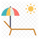 Relax Beach Pool Icon