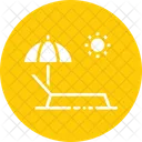 Relax Beach Pool Icon