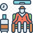 Relax Waiting Area Relaxation Icon