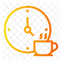 Relax Morning Coffee Break Icon