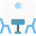 Table Chair Relax Icon