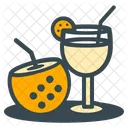 Relaxation Cocktail Drink Icon